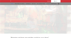 Desktop Screenshot of boaartgallery.com